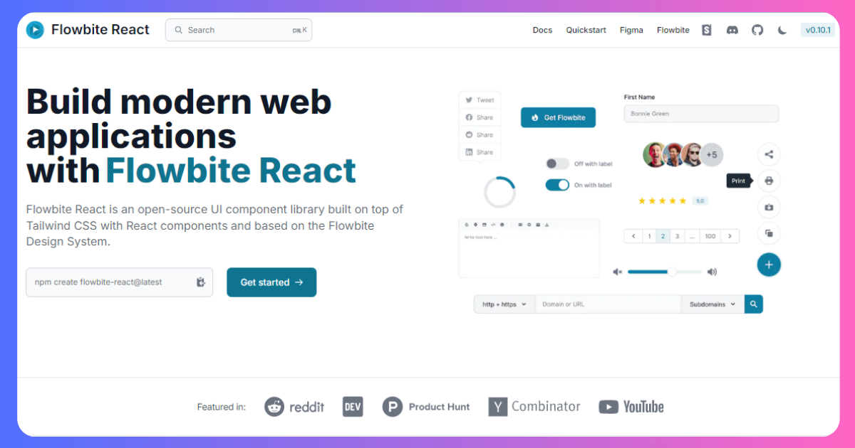 20+ Best React Component Library for 2025