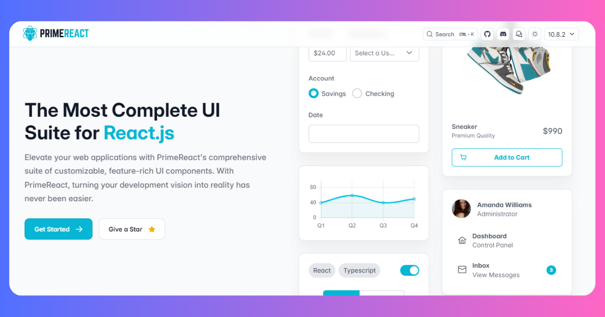 20+ Best React Component Library for 2025